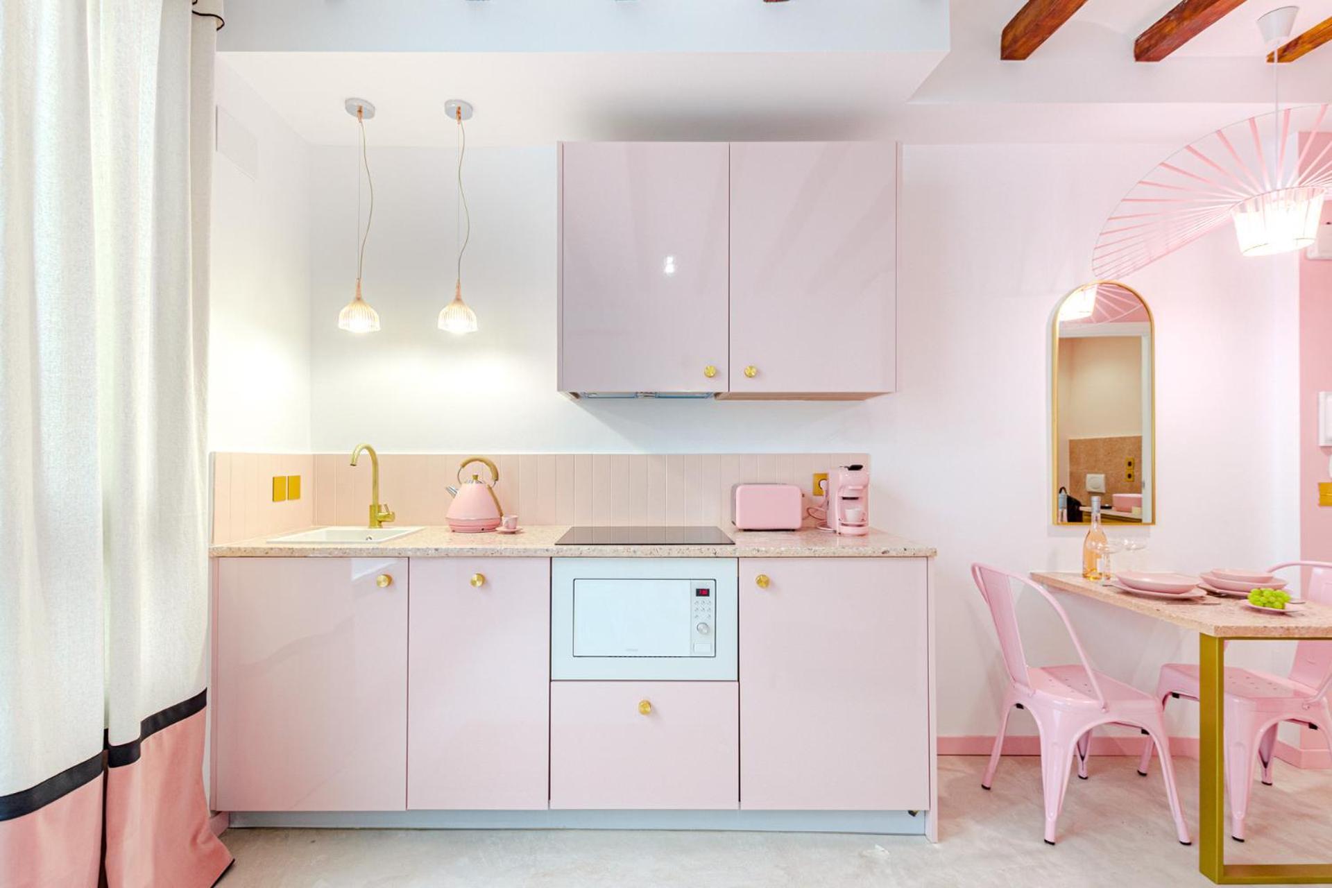 Glamorous Pink Studio In City Center Аликанте Экстерьер фото